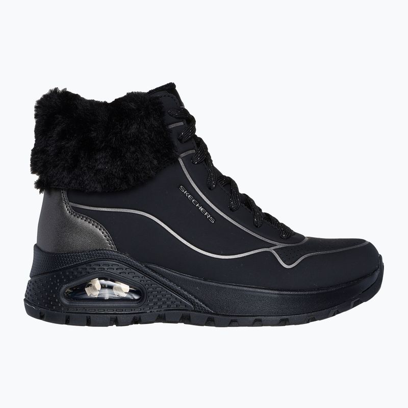 Női cipő SKECHERS Uno Rugged Fall Shimmer black/metallic 9