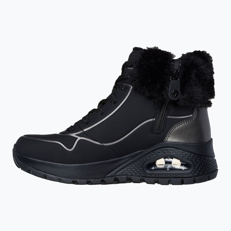 Női cipő SKECHERS Uno Rugged Fall Shimmer black/metallic 10