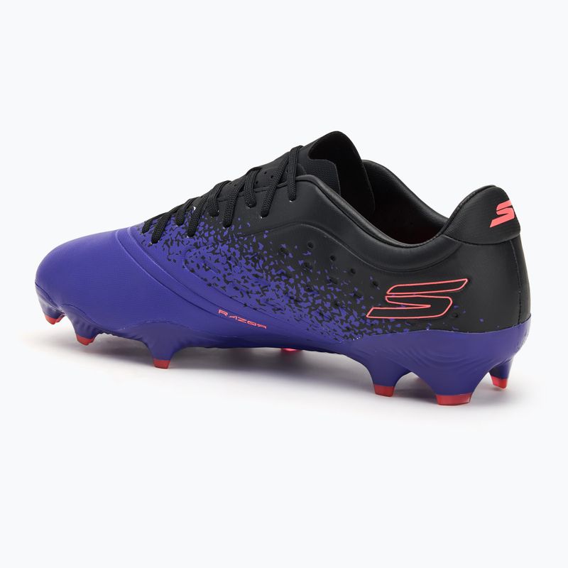 Férfi futballcipő Skechers Razor Academy Gold 1.5 FG lila 3