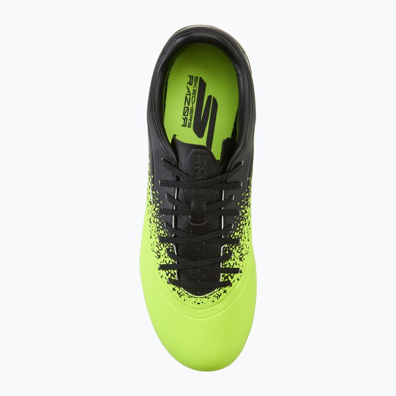 Skechers Razor Academy Gold 1.5 FG férfi futballcipő sárga/fekete 5