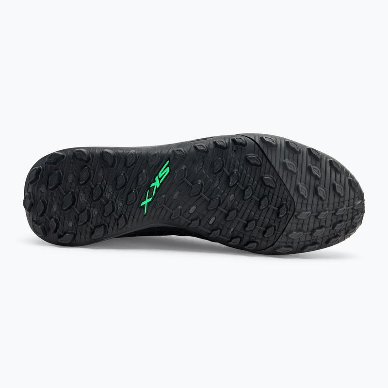 Férfi futballcipő Skechers SKX Academy Gold 1.5 TF fekete/ezüst 4