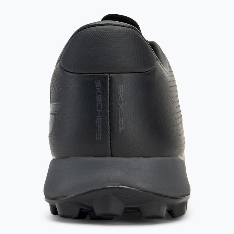Férfi futballcipő Skechers SKX Academy Gold 1.5 TF fekete/ezüst 6