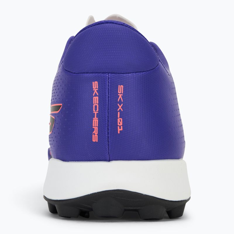Férfi futballcipő Skechers SKX Academy Gold 1.5 TF lila 6