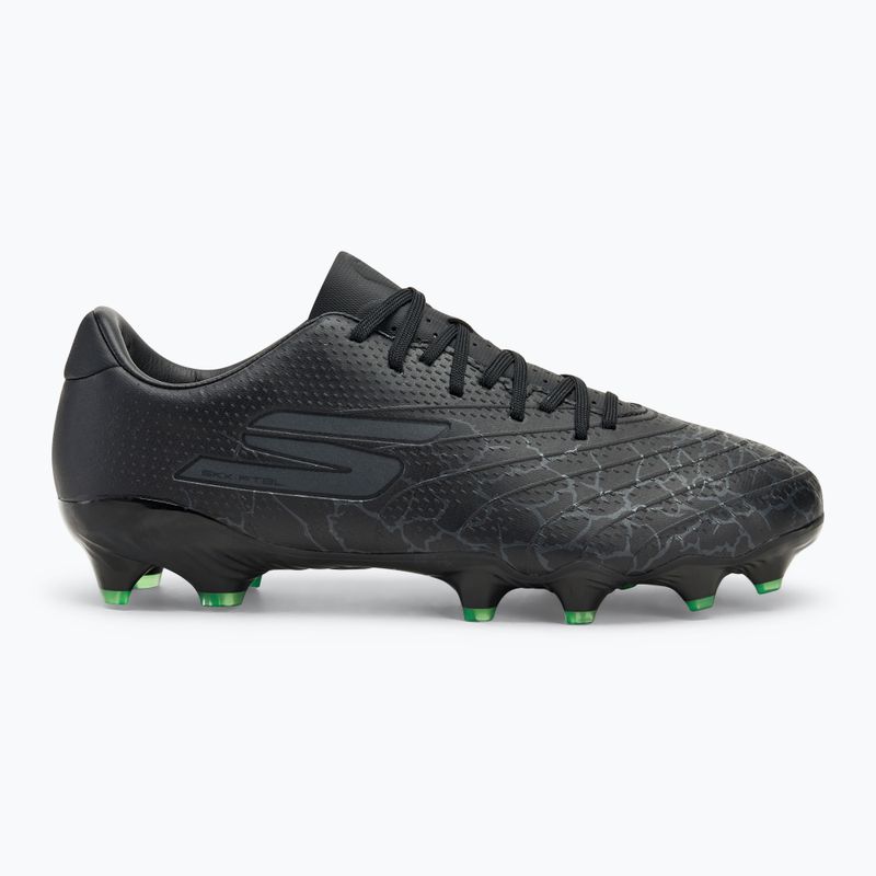 Férfi Skechers SKX Academy Gold 1.5 FG fekete/ezüst futballcipő 2
