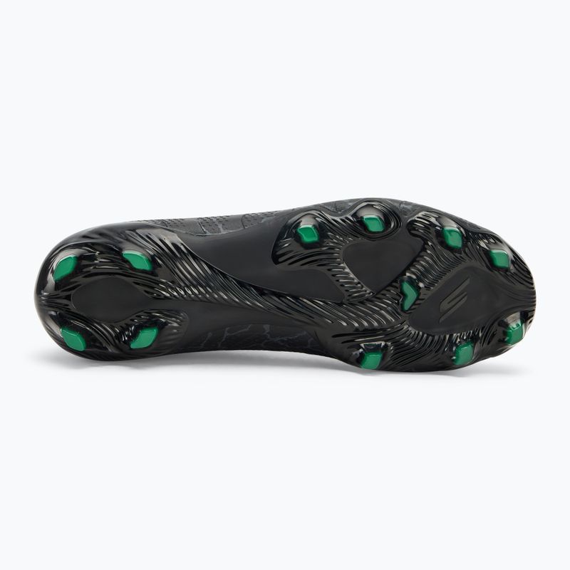 Férfi Skechers SKX Academy Gold 1.5 FG fekete/ezüst futballcipő 4