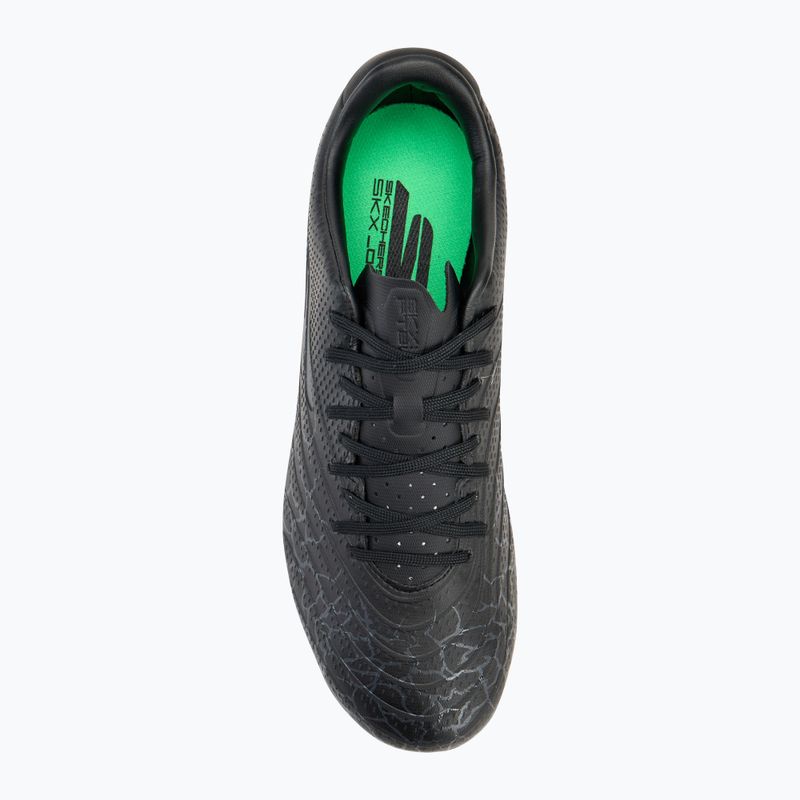 Férfi Skechers SKX Academy Gold 1.5 FG fekete/ezüst futballcipő 5