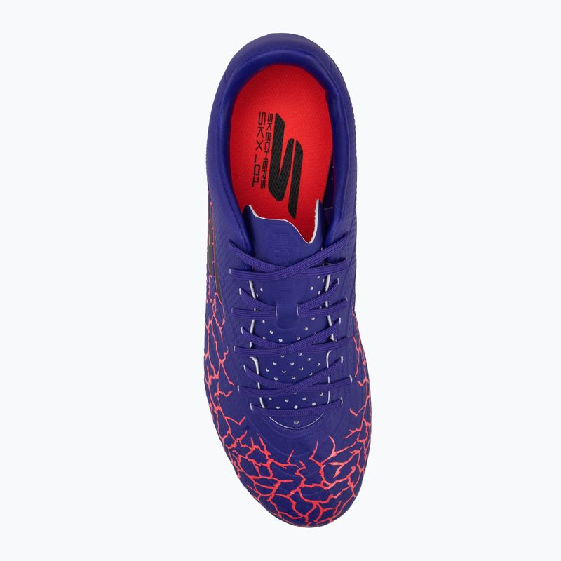 Férfi futballcipő Skechers SKX Academy Gold 1.5 FG lila 5