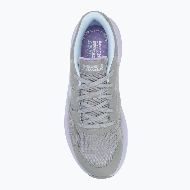 Női SKECHERS Go Walk Max Walker Vea szürke/qua cipő 5