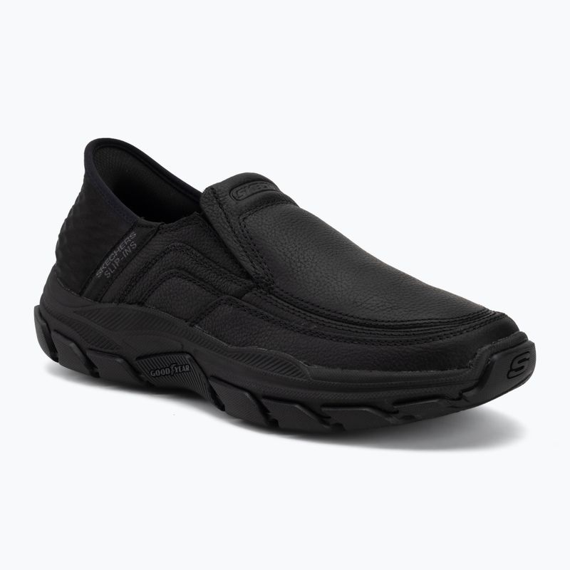 Férfi cipők SKECHERS Respected Elgin black