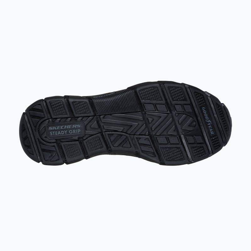 Férfi cipők SKECHERS Respected Elgin black 5