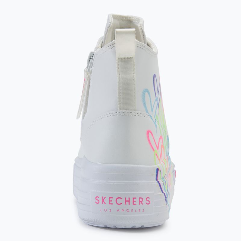 Gyerekcipő SKECHERS Hyperlift Love Daze white/multicolor 6