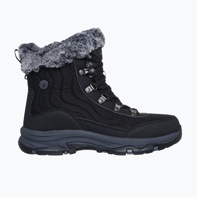 Női Skechers Trego Stormie fekete cipő 2