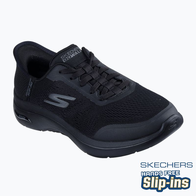 SKECHERS női cipők Go Walk Arch Fit 2.0 Valencia fekete 14