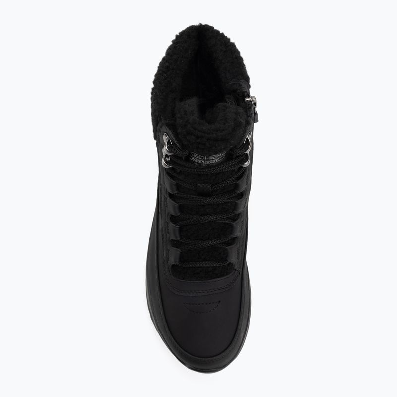 Női SKECHERS On-The-Go Stellar Alpine Adventure fekete cipő 5