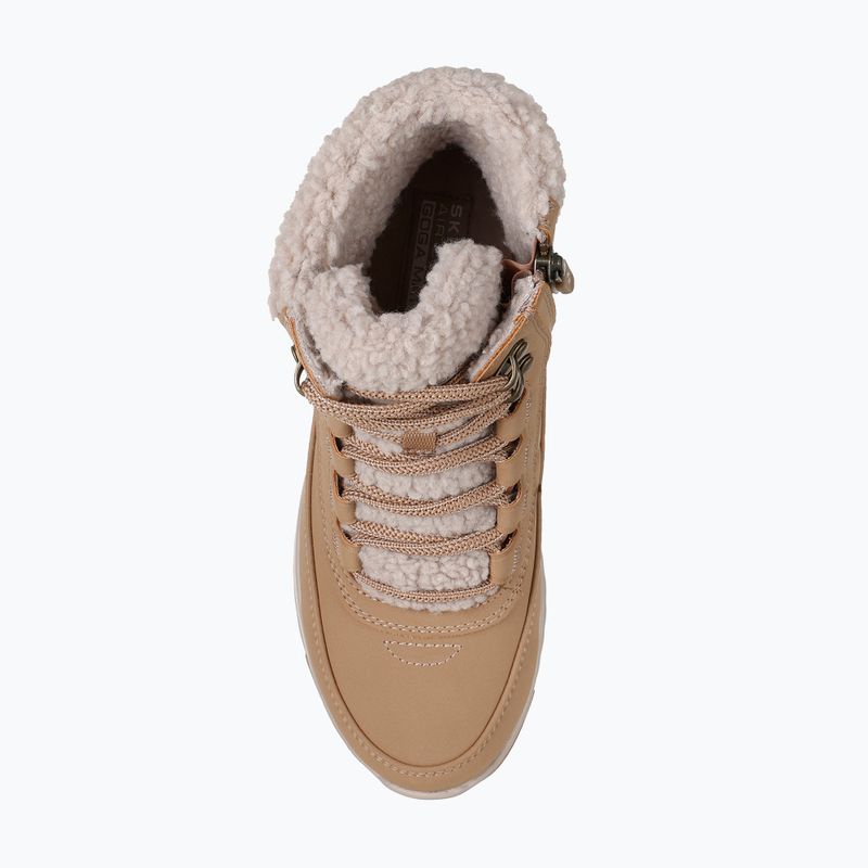 Női SKECHERS On-The-Go Stellar Alpine Adventure cipő gesztenyebarna 5