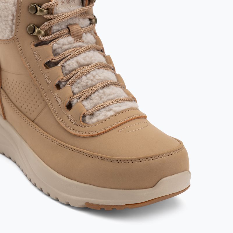 Női SKECHERS On-The-Go Stellar Alpine Adventure cipő gesztenyebarna 7