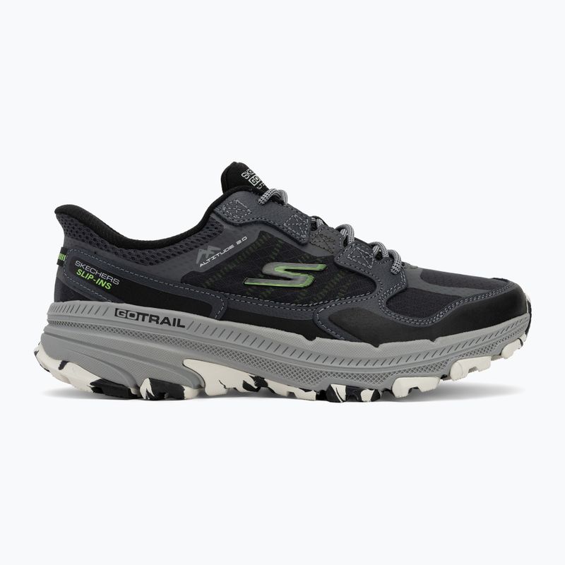 Férfi SKECHERS Go Run Trail Altitude 2.0 Rocky Hill fekete futócipő 2