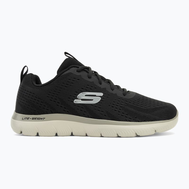SKECHERS Summits Torre férfi cipő fekete 2