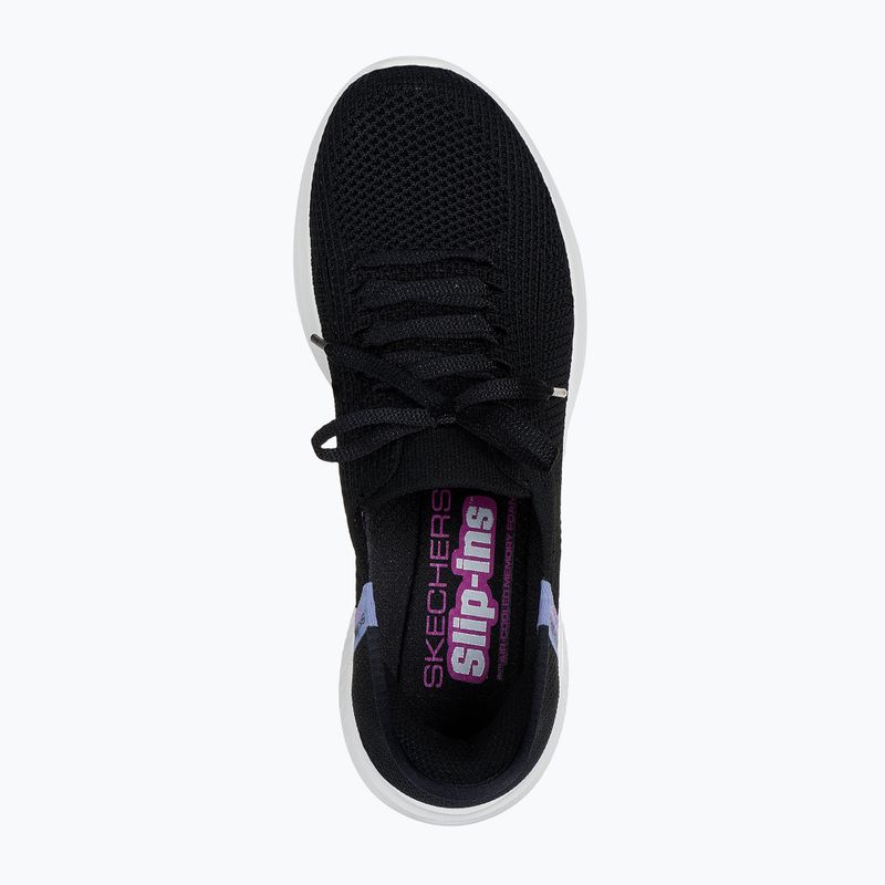Női SKECHERS Ultra Flex 3.0 Elevated Motion fekete/fehér cipő 10