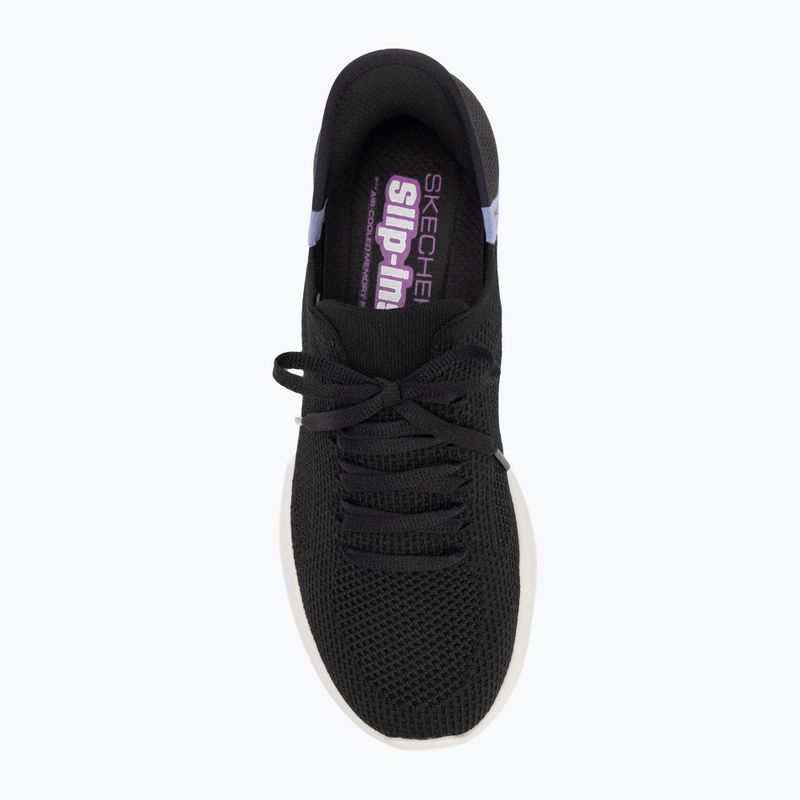 Női SKECHERS Ultra Flex 3.0 Elevated Motion fekete/fehér cipő 5