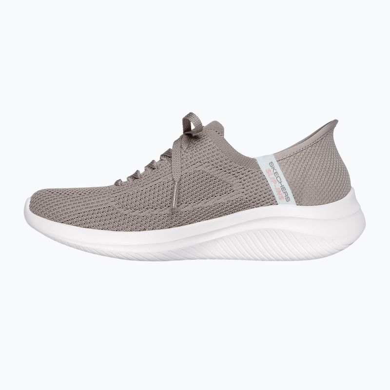 Női SKECHERS Ultra Flex 3.0 Elevated Motion barna cipő 10