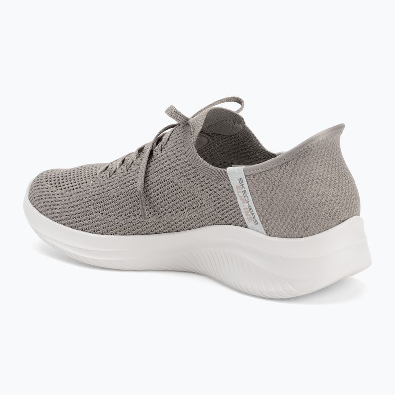 Női SKECHERS Ultra Flex 3.0 Elevated Motion barna cipő 3