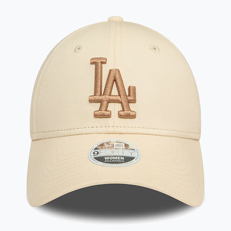 Női baseballsapka New Era Wmns Le 940 La Dodgers light beige 3