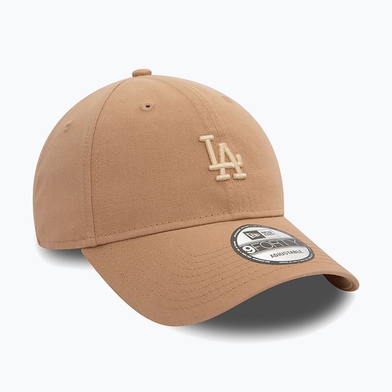 Baseballsapka New Era Washed 940 La Dodgers med beige