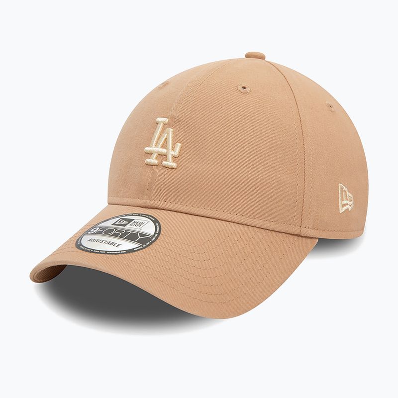 Baseballsapka New Era Washed 940 La Dodgers med beige 2