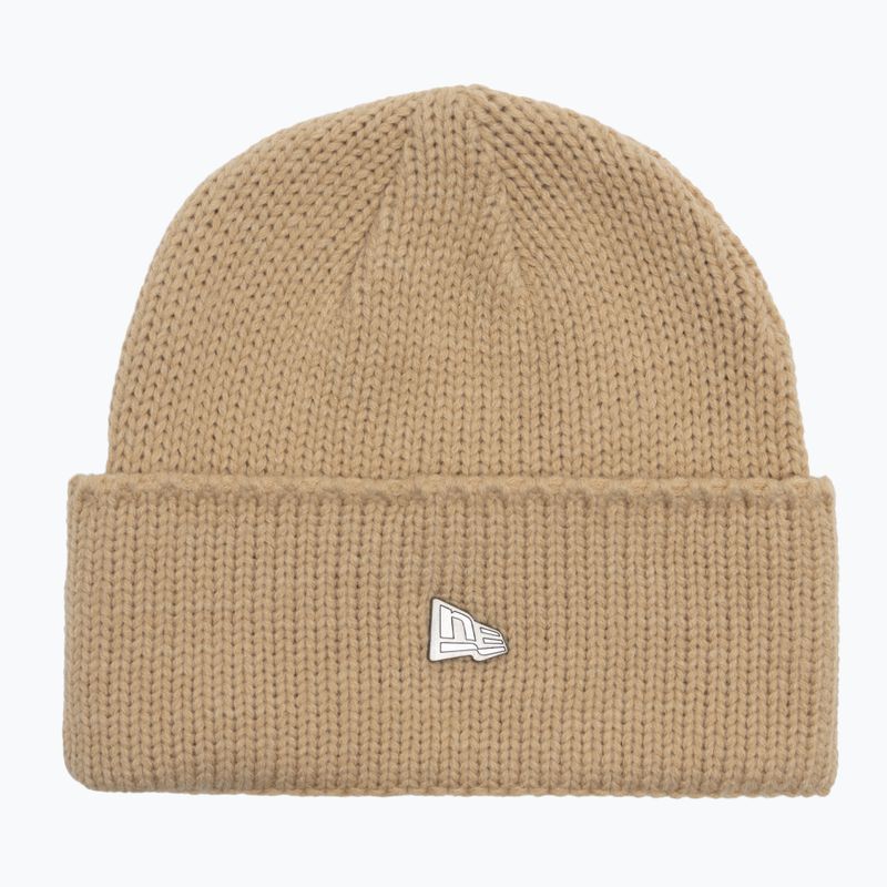 Téli sapka New Era Ne Wide Beanie med beige