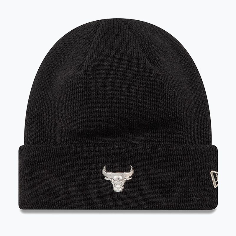 Téli sapka New Era Metallic Beanie Bulls black