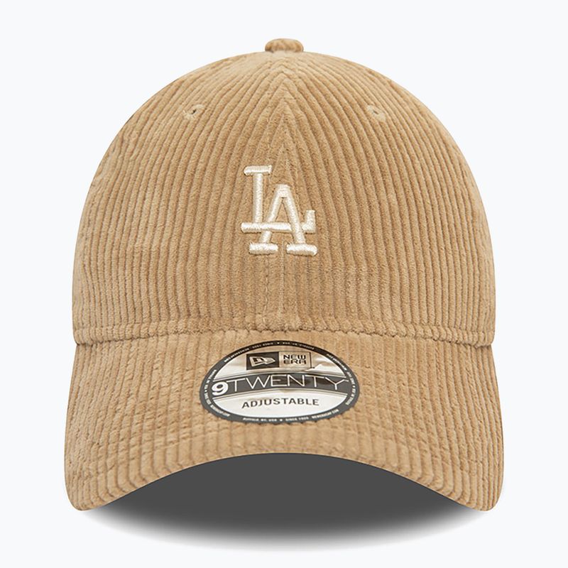 Baseballsapka New Era Cord 920 La Dodgers med beige 3