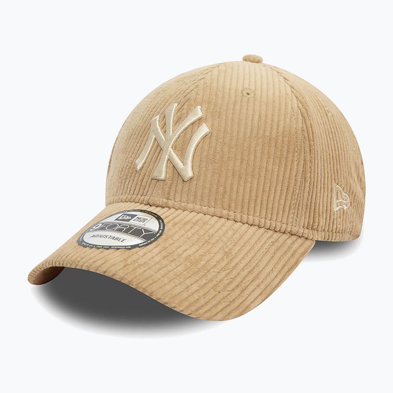 Baseballsapka New Era Cord 940 Nyy med beige 2