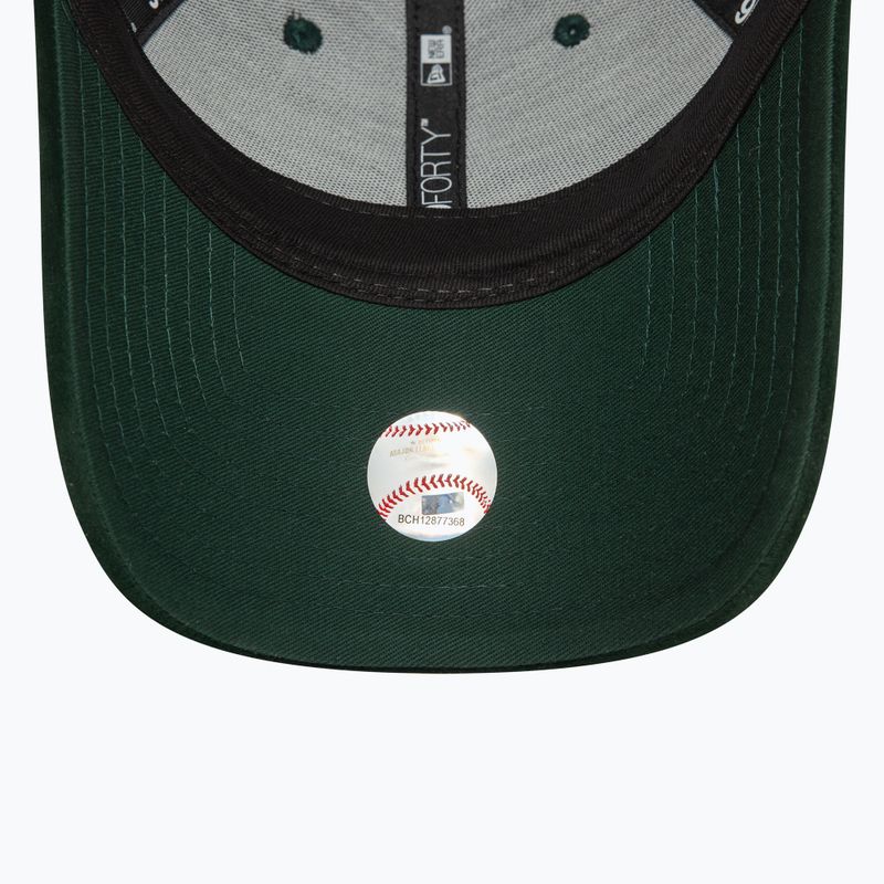 Női baseballsapka New Era Velour Midi 9FORTY New York Yankees dark green 5