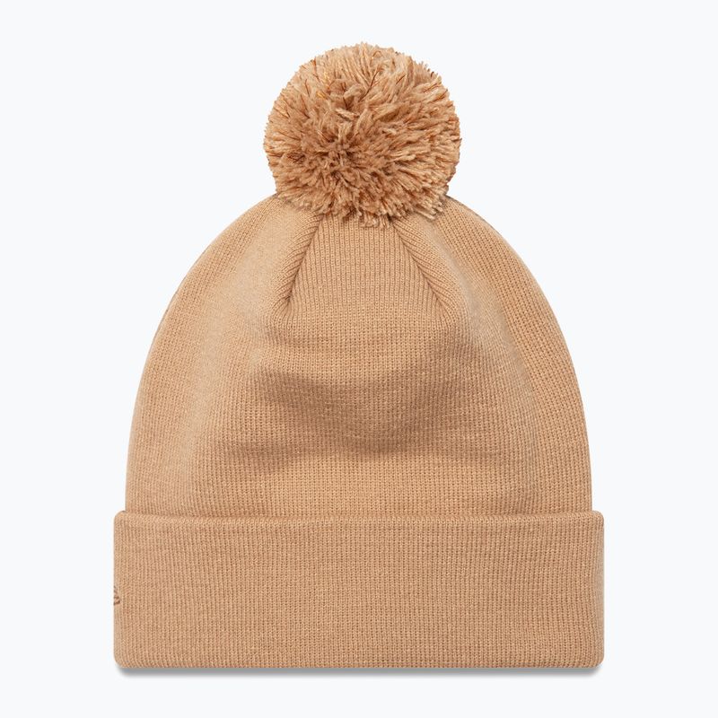 Női baseballsapka New Era Metallic Bobble Knit Beanie New York Yankees beige 2