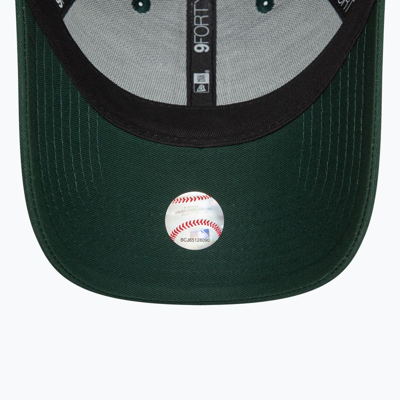 Női baseballsapka New Era Metallic 9FORTY Los Angeles Dodgers dark green 5
