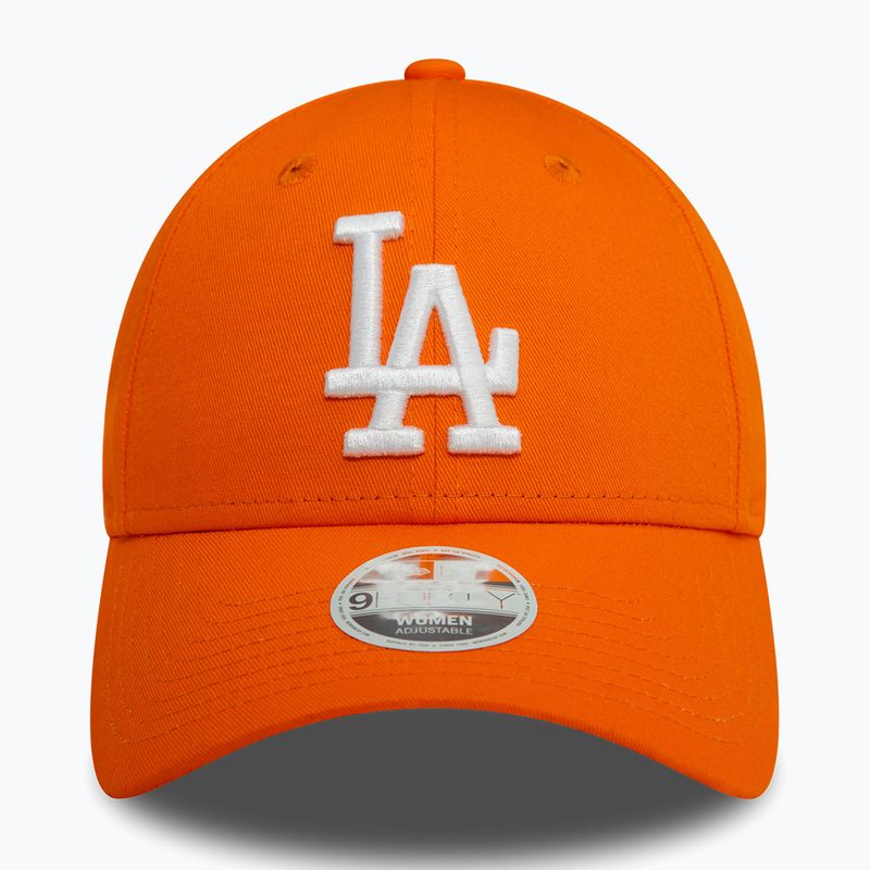 Női baseballsapka New Era League Essential 9FORTY Los Angeles Dodgers orange 3