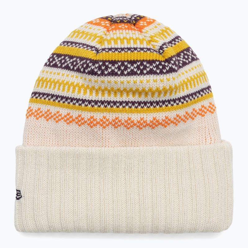 Női téli sapka New Era Rail Isle Cuff Knit Beanie light beige 2