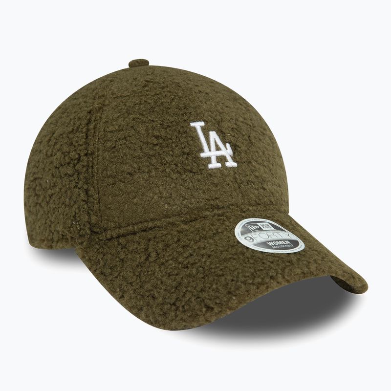 Női baseballsapka New Era Borg 9FORTY Los Angeles Dodgers dark green