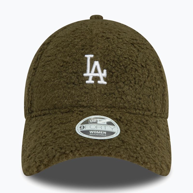Női baseballsapka New Era Borg 9FORTY Los Angeles Dodgers dark green 3