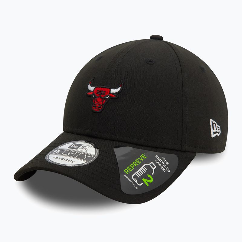 Baseballsapka New Era Repreve Mini Logo 9FORTY Chicago Bulls black 2
