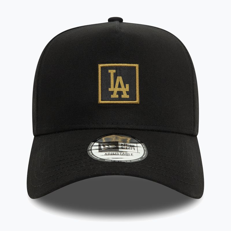 Baseballsapka New Era Metallic Patch Eframe 9FORTY Los Angeles Dodgers black 3