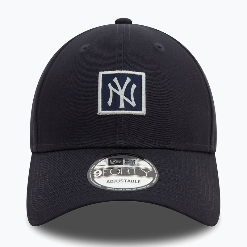 Baseballsapka New Era Metallic Patch 9FORTY New York Yankees navy 3