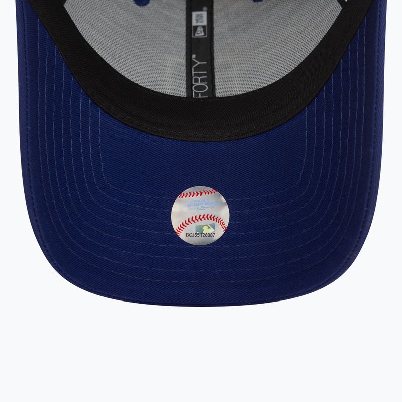 Baseballsapka New Era Metallic Patch 9FORTY Los Angeles Dodgers dark blue 5