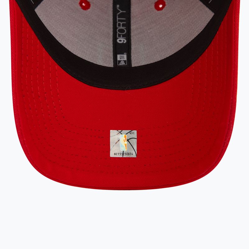 Baseballsapka New Era Metallic Patch 9FORTY Chicago Bulls red 5