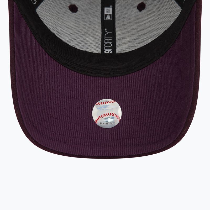 Baseballsapka New Era Melton Wool 9FORTY New York Yankees purple 5