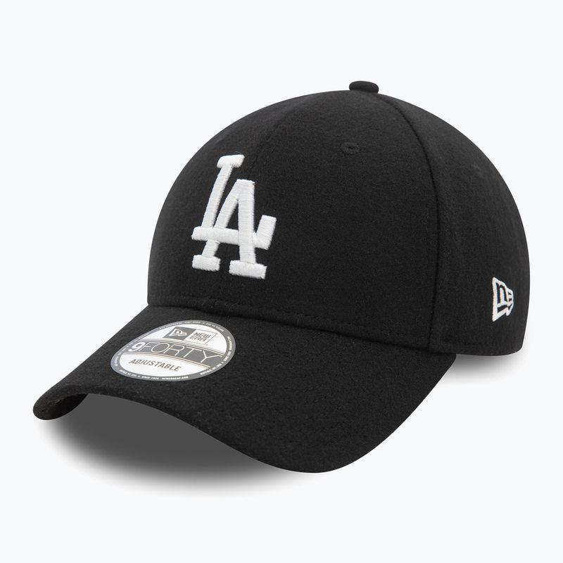 Baseballsapka New Era Melton Wool 9FORTY Los Angeles Dodgers black 2