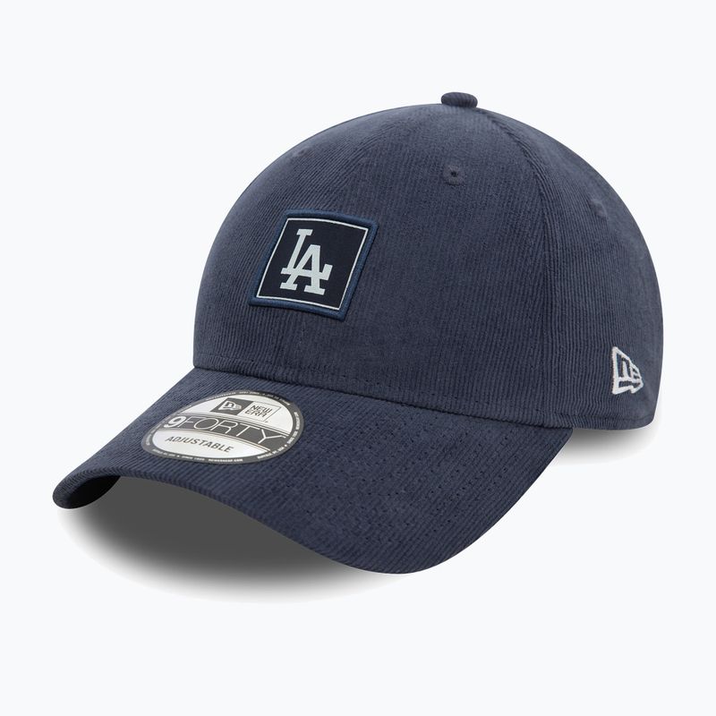 New Era Cord Patch 9FORTY Los Angeles Dodgers sötétkék baseball sapka 2