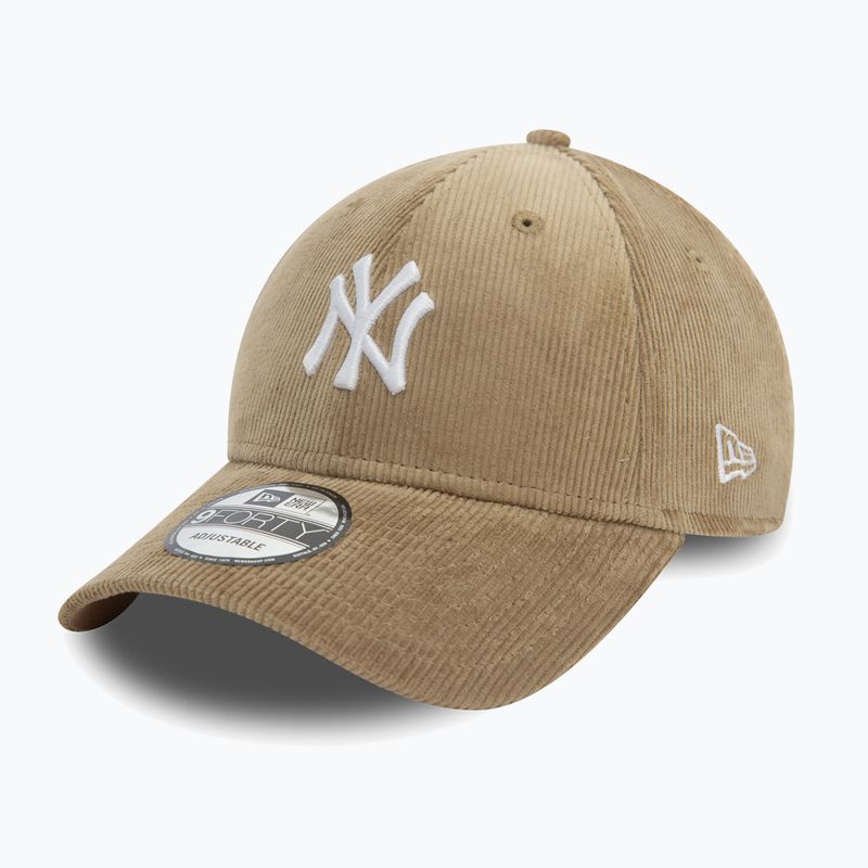 Baseballsapka New Era Cord 9FORTY New York Yankees beige 2