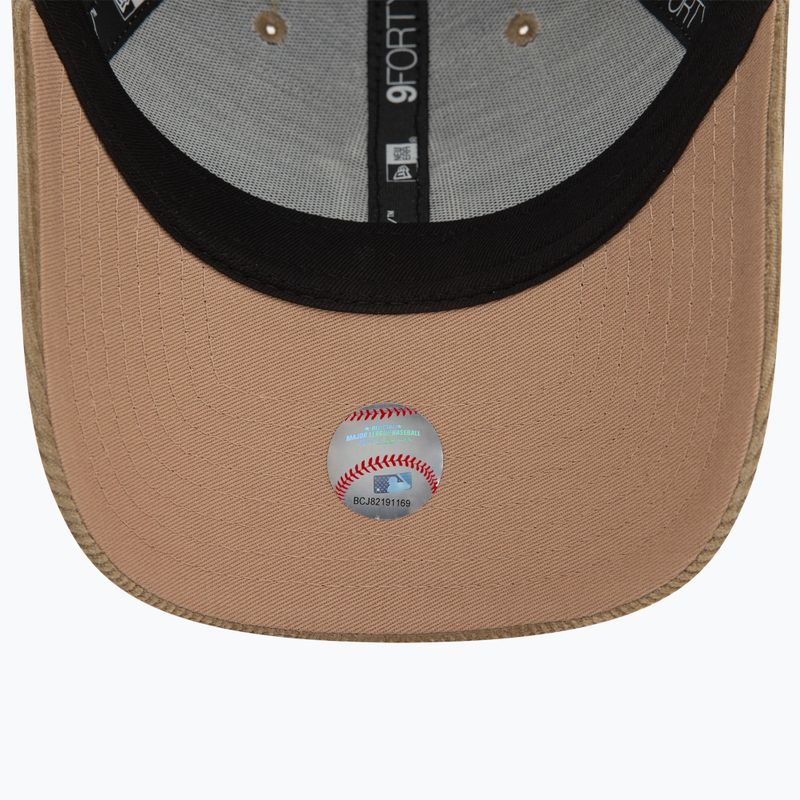 Baseballsapka New Era Cord 9FORTY New York Yankees beige 5